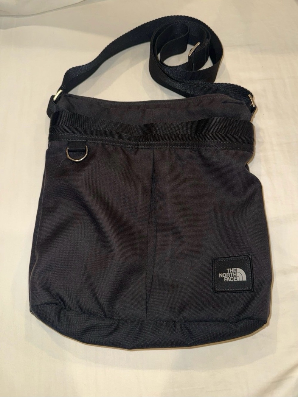 Vintage The North Face Black Nylon Crossbody Shoulder Bag T118/T518